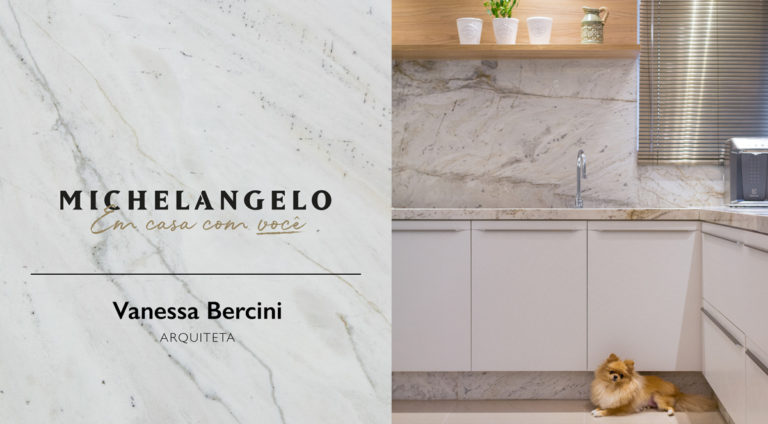 Michelangelo em casa com você… com Vanessa Bercini