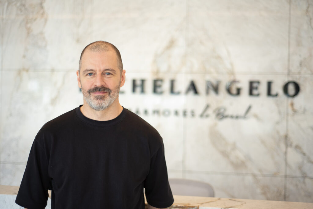 Mauricio Arruda na Michelangelo: “Saio daqui com uma percepção de valor do material completamente diferente”